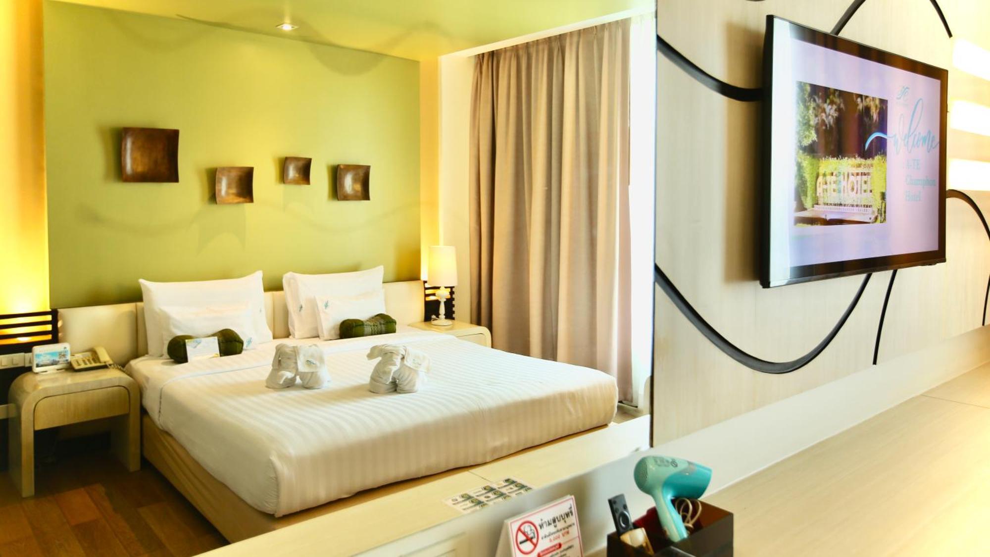 A-Te Chumphon Hotel - Sha Plus Exteriör bild